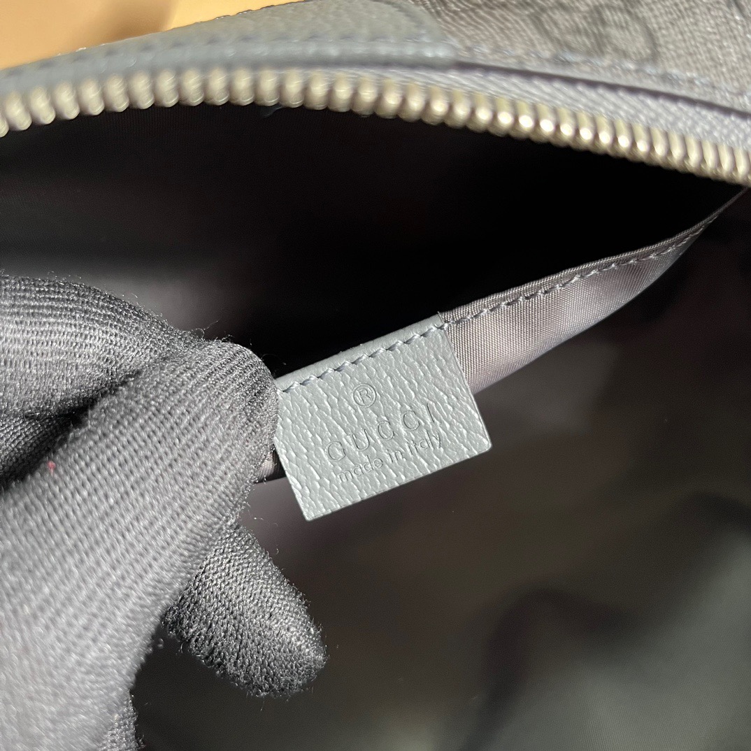 Gvc*1 Ophidia GG Toiletry Case Svp*me Canvas Grey 10.2in/26cm ‎‎‎572767 UULBN 1244