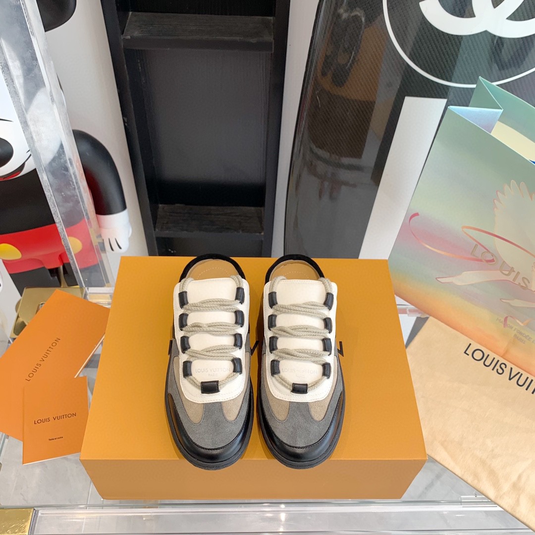 L0vis Vvtt0n Lous Sneaker Monogram Canvas Grey For Men