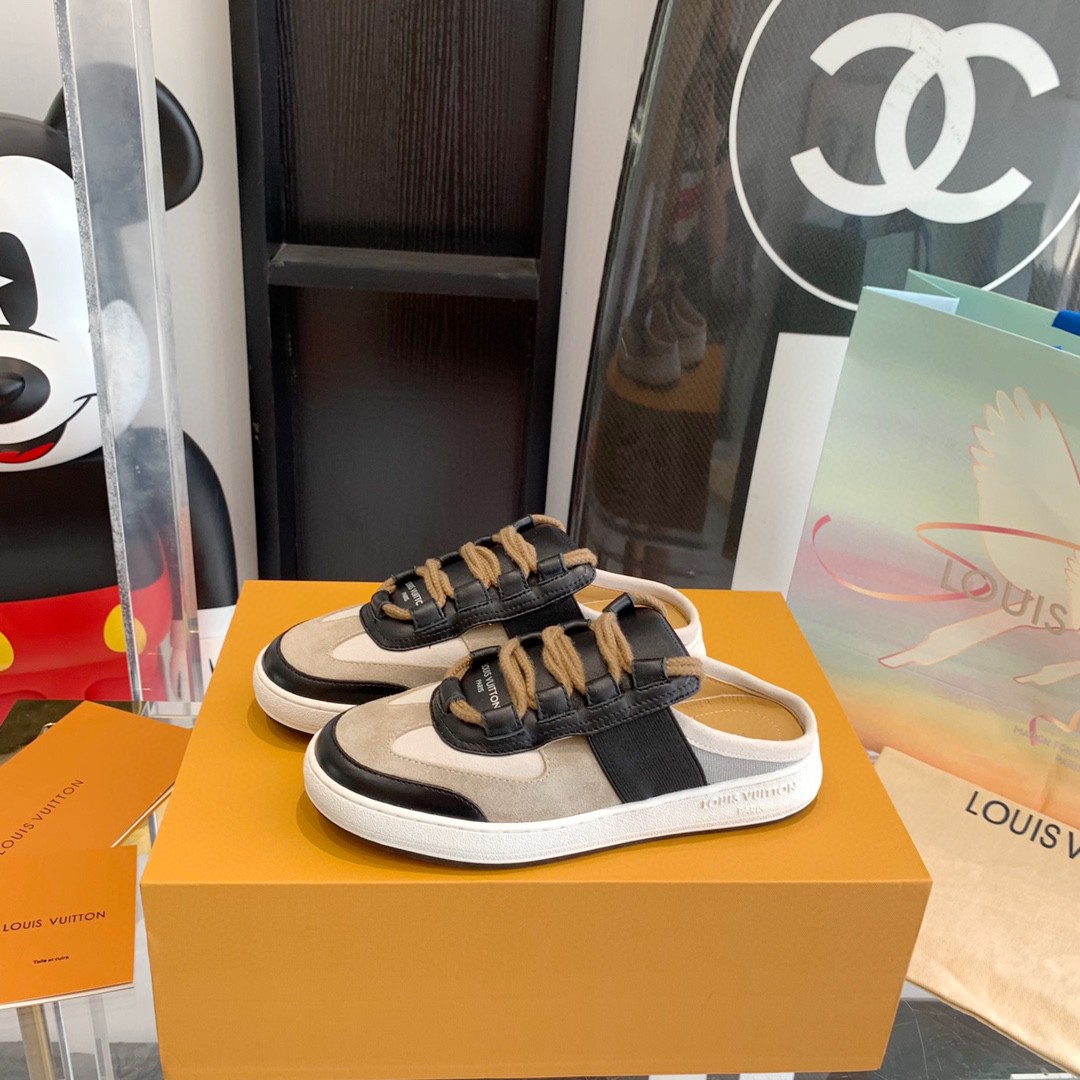 L0vis Vvtt0n Lous Sneaker Monogram Canvas Beige For Men