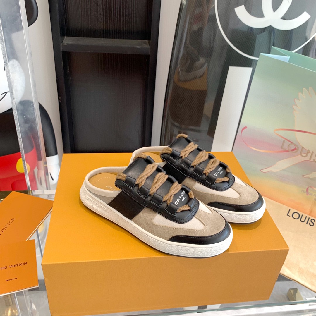 L0vis Vvtt0n Lous Sneaker Monogram Canvas Beige For Men