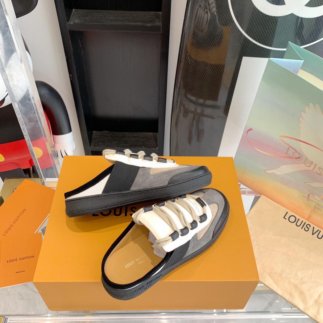 L0vis Vvtt0n Lous Sneaker Monogram Canvas Grey For Men