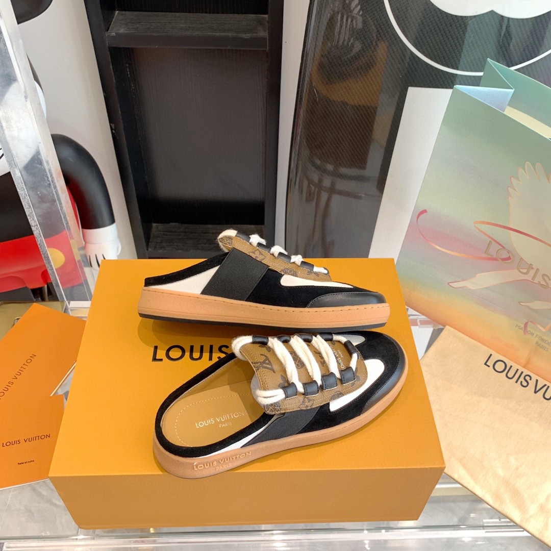 L0vis Vvtt0n Lous Sneaker Monogram Canvas Black For Men