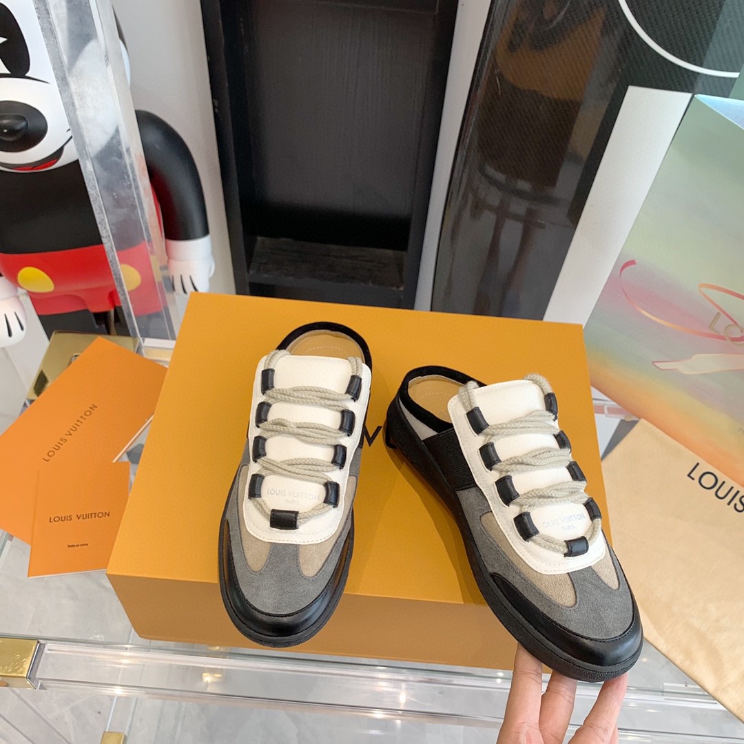 L0vis Vvtt0n Lous Sneaker Monogram Canvas Grey For Men