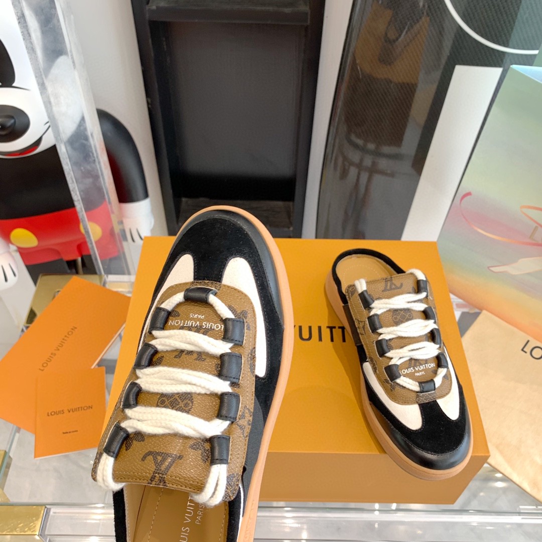 L0vis Vvtt0n Lous Sneaker Monogram Canvas Black For Men