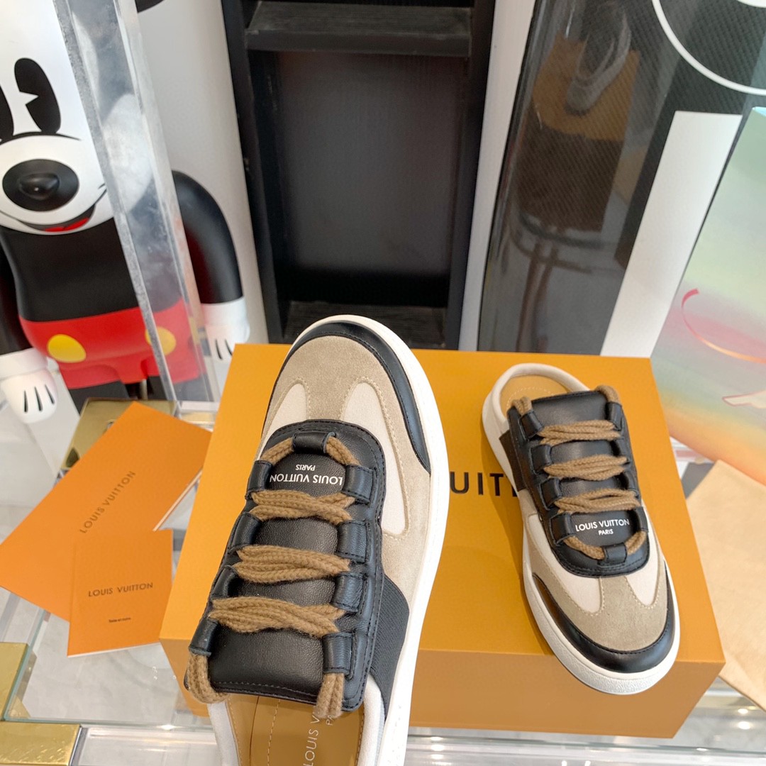 L0vis Vvtt0n Lous Sneaker Monogram Canvas Beige For Men