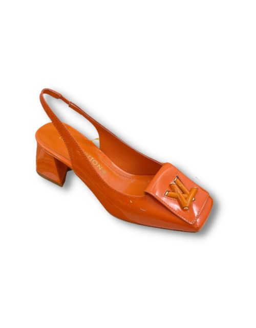 L0vis Vvtt0n Shake Slingback Pump Orange For Women