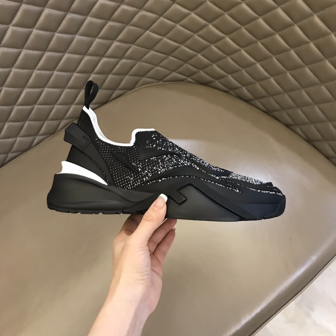FD F**di Flow Running Sneakers Light Black For Women