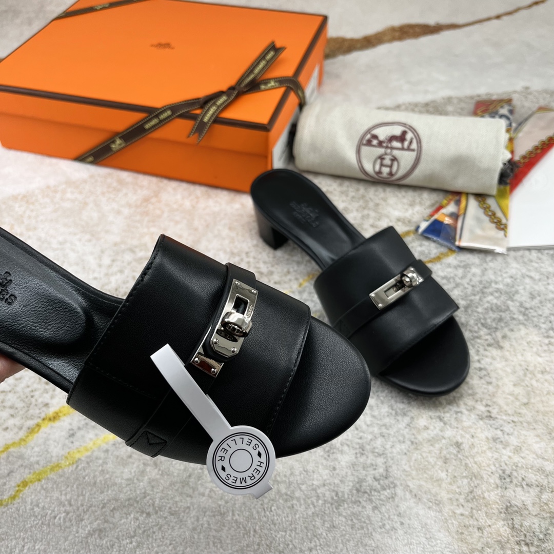 H**me5 Gigi 50 Sandal Black For Women H231063Z 02420