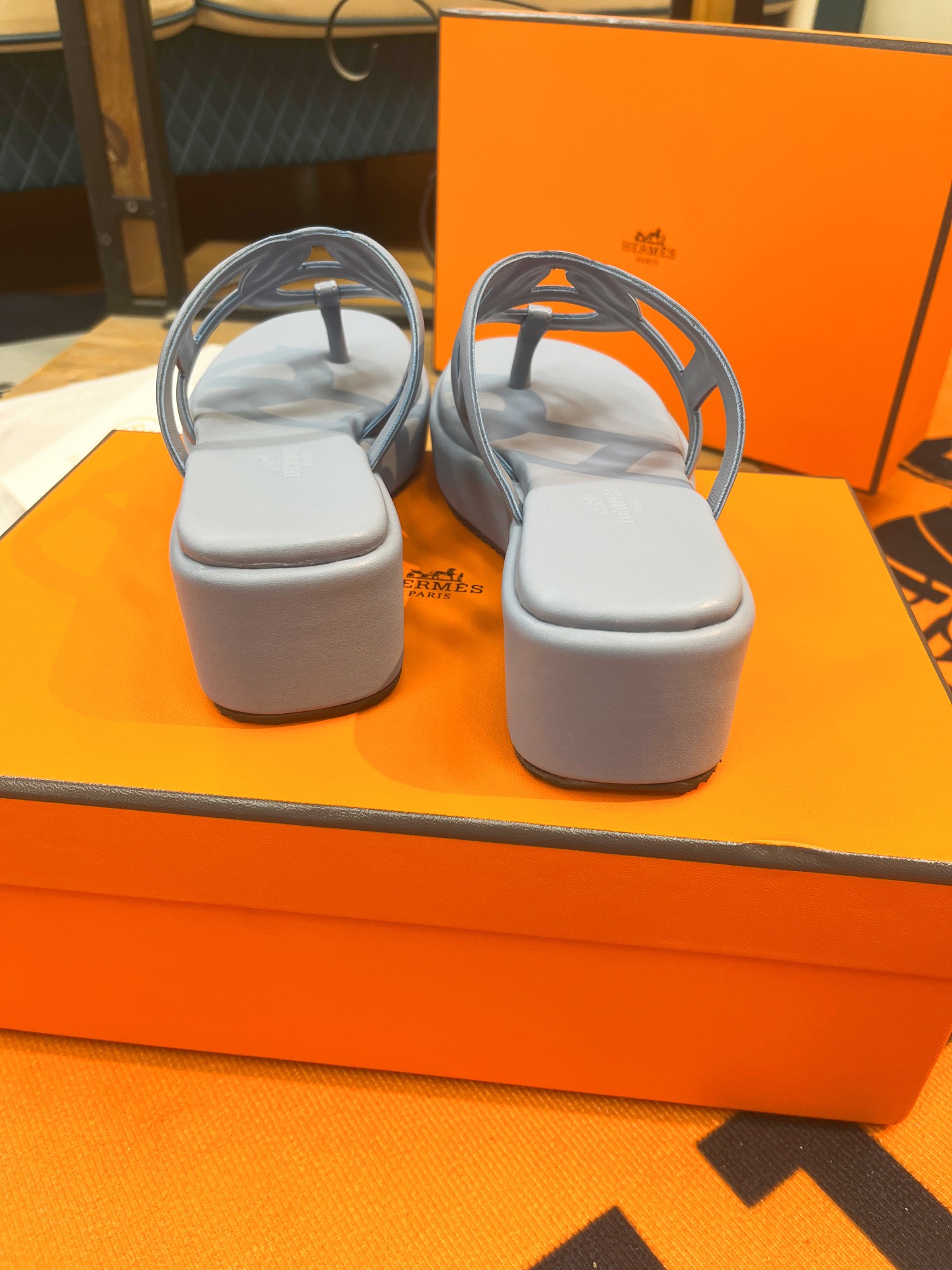 H**me5 Gipsy Sandal Blue For Women H231082Z 6A350