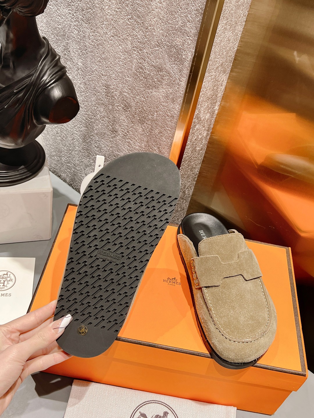 H**me5 Go Mule Light Brown For Women