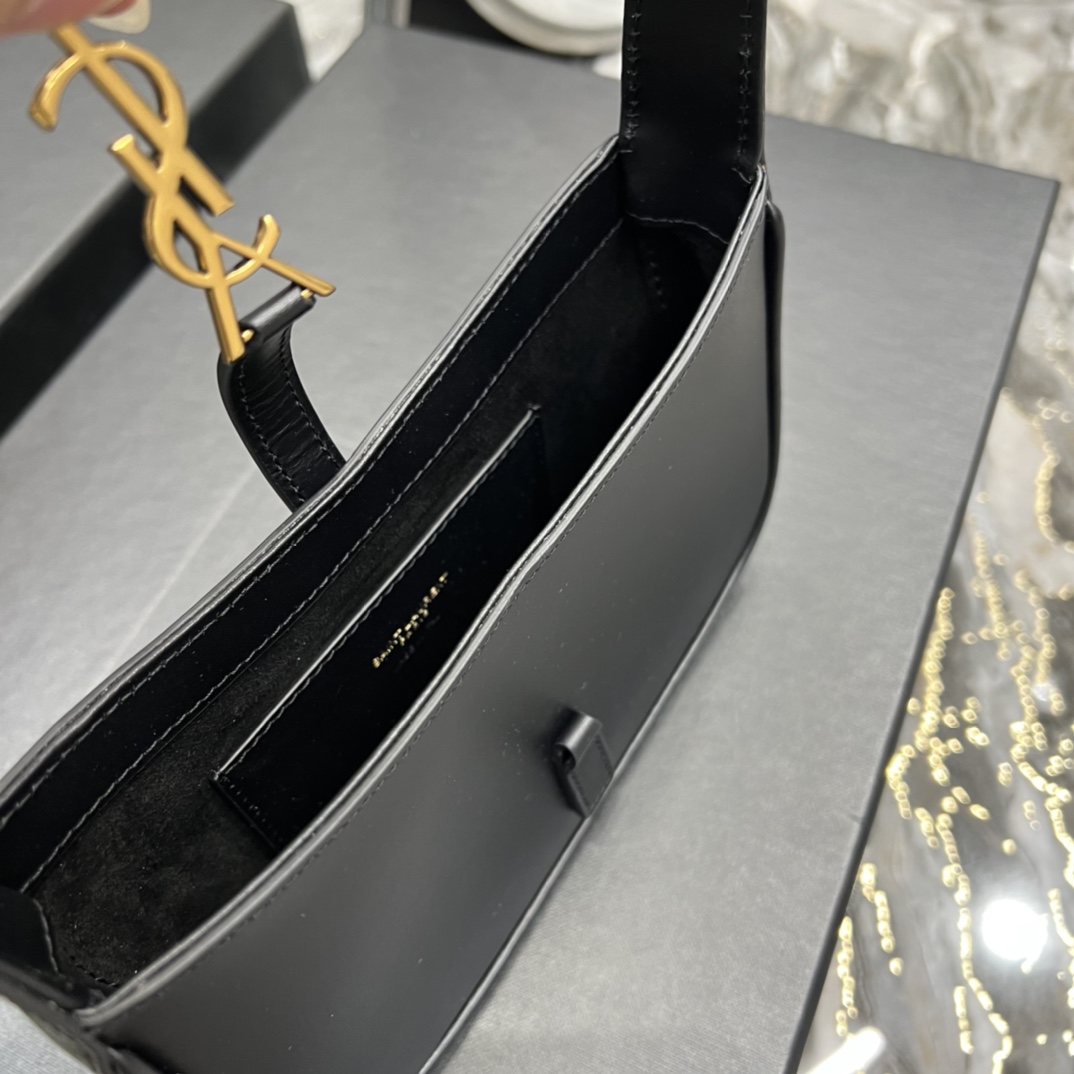 Sa1nt Lau*nt Le 5 A 7 Mini Black/Brown For Women‎ 7.5in/19cm 7103182R20W1000