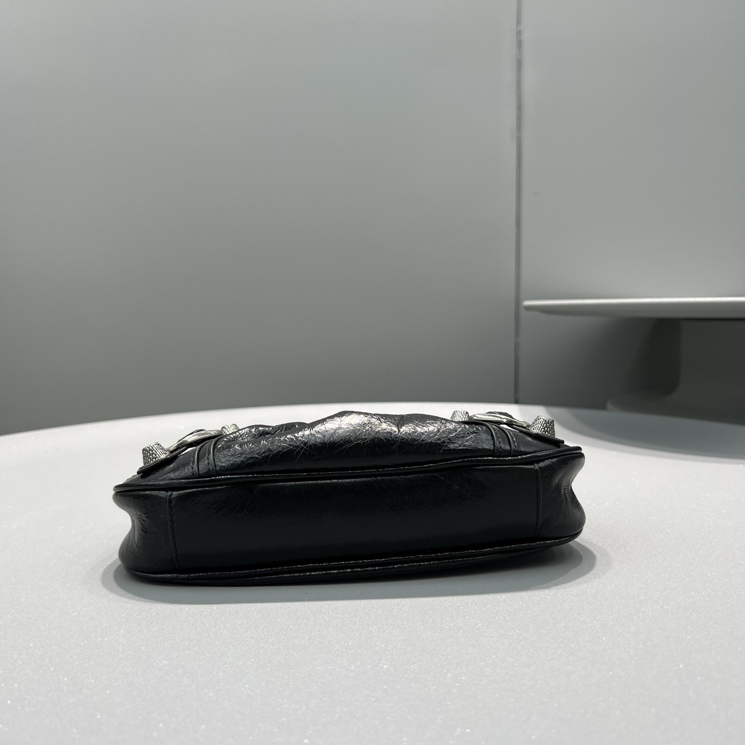 Ba1en*iaga Le Cagole Mini Bag Black/White/Pink For Women‎ 8.2in/20.8cm 6958141VG9Y1000