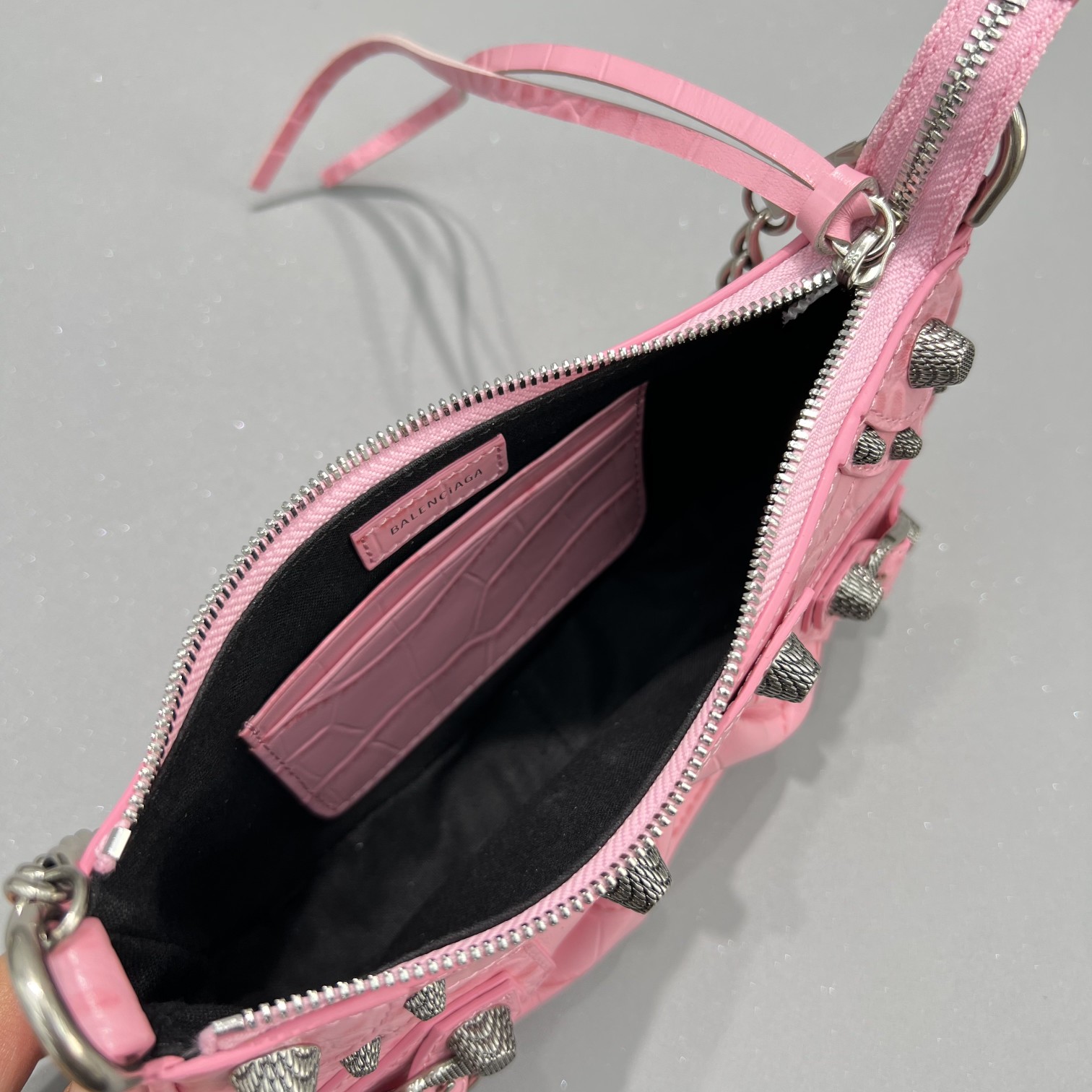 Ba1en*iaga Le Cagole Mini Bag Purple/Black/Pink/Green For Women‎ 8.2in/20.8cm