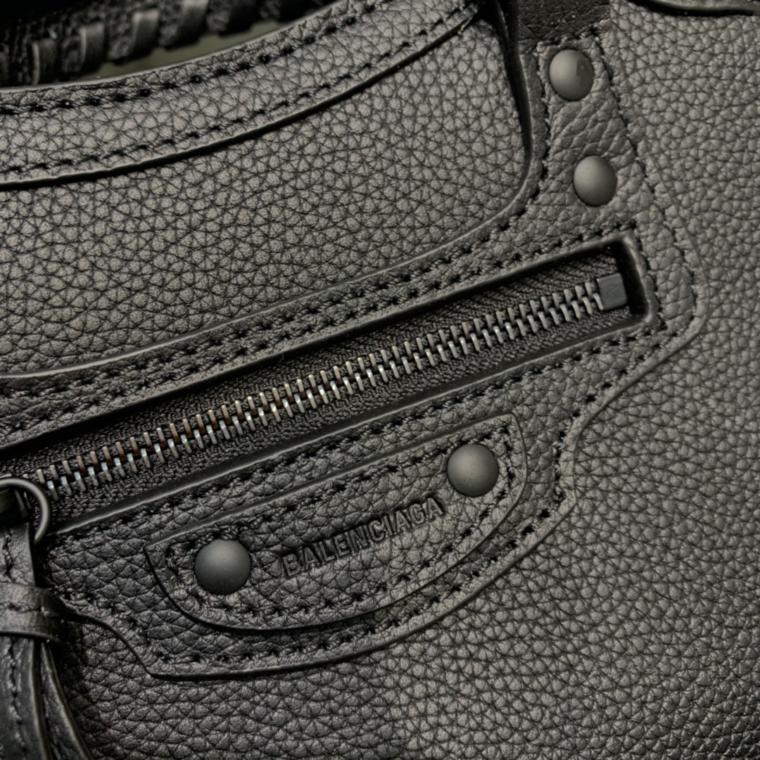 Ba1en*iaga Neo Classic Mini Handbag Black/Blue For Women‎ 8.6in/21.8cm 69806715Y471000