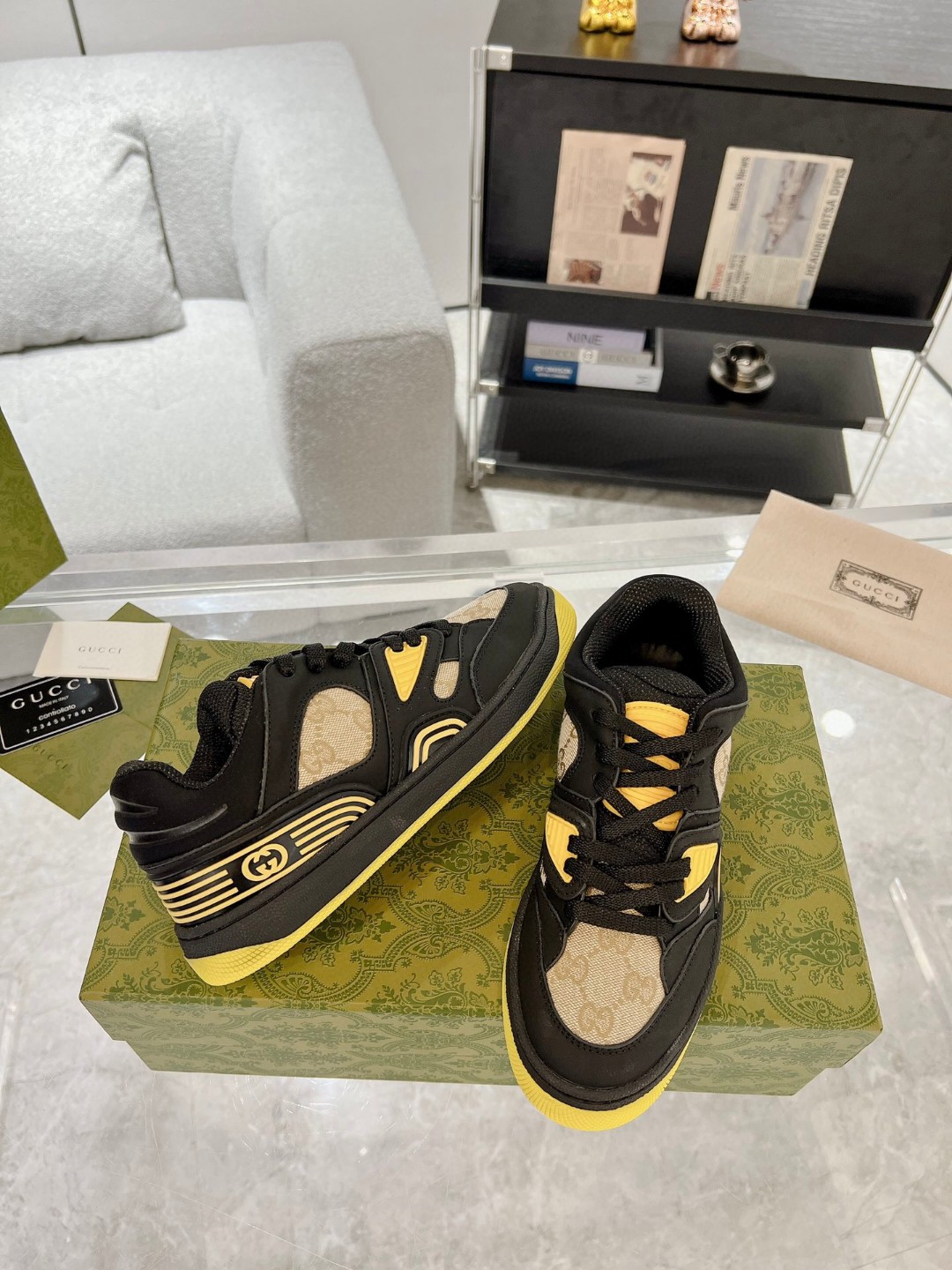 Gvc*1 Basket Sneaker Black For Men