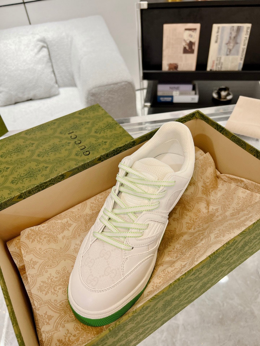 Gvc*1 Basket Sneaker White For Men