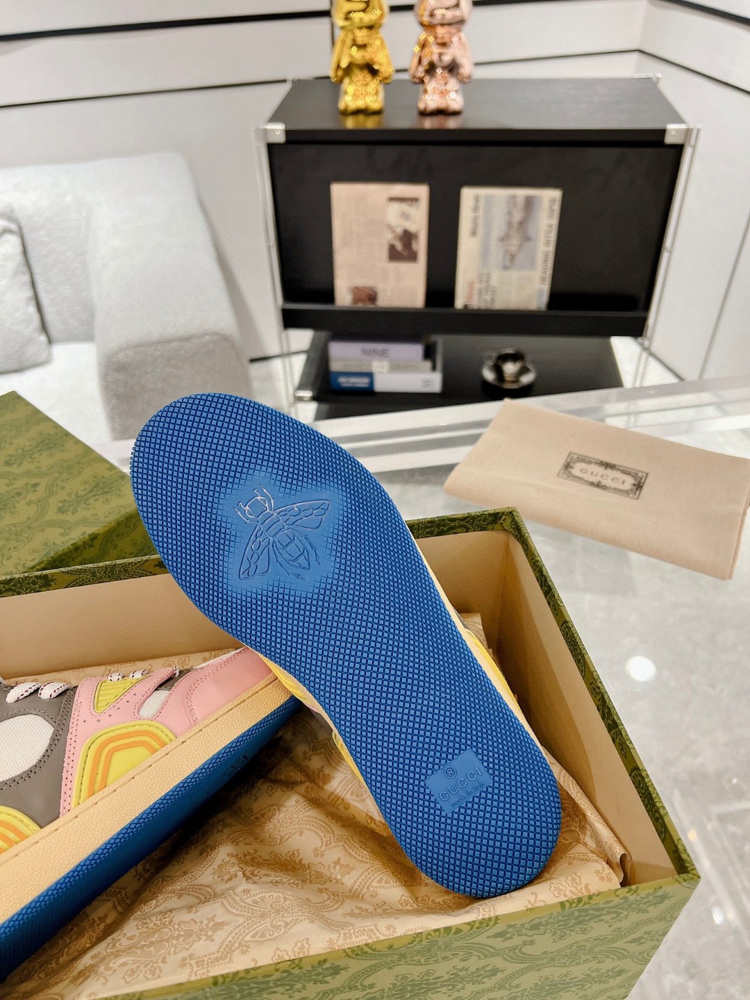 Gvc*1 Basket Sneaker Pink For Men