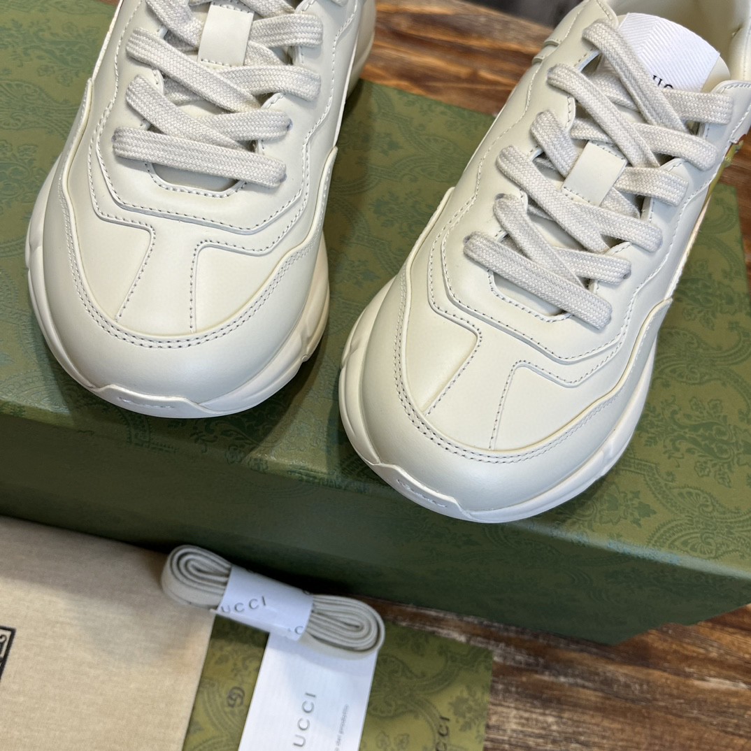 Gvc*1 Rhyton Sneaker With Animal Print White For Men 737521 DRW00 9522