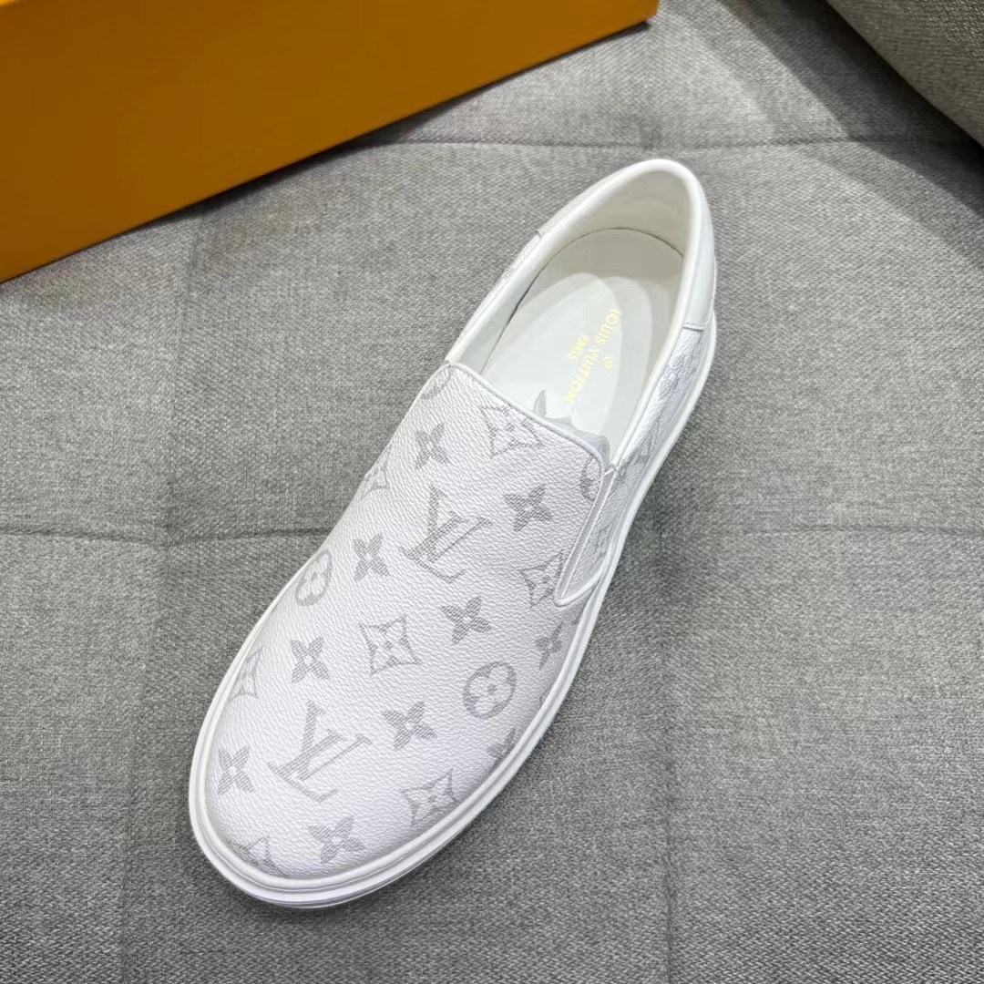 L0vis Vvtt0n Beverly Hills Slip On White For Men