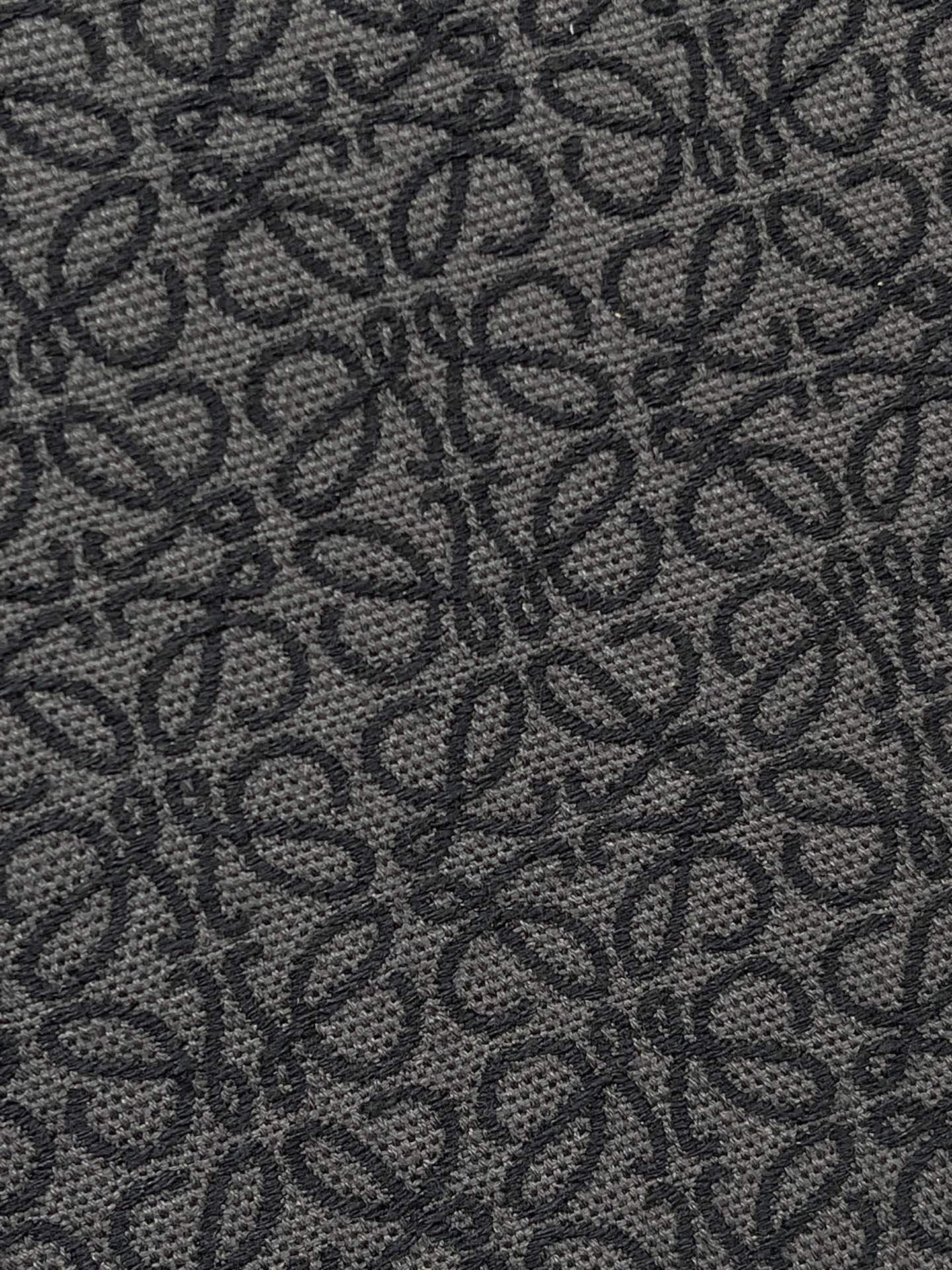 L0ew* Buckle Horizontal Tote In Anagram Jacquard Black For Women 14.4in / 36.5cm B692K96X02