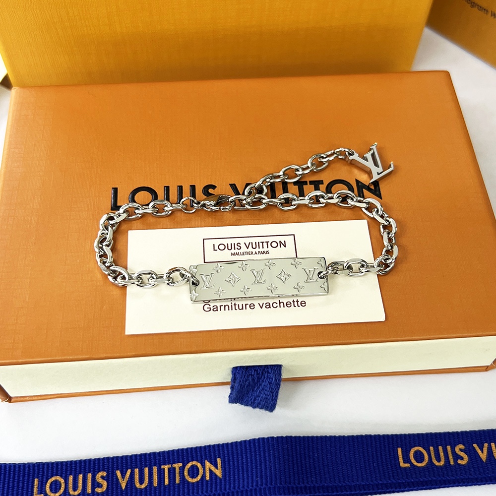 L0vis Vvtt0n Chain Bracelet Silver