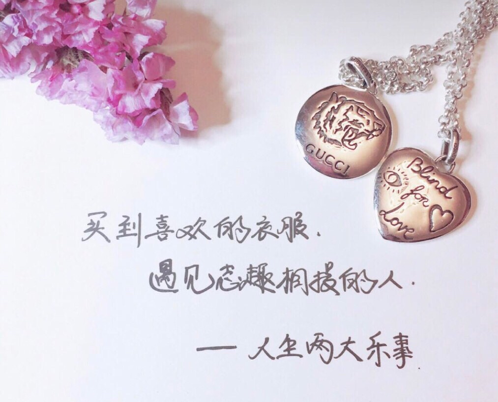 Gvc*1 Heart Shaped Necklace Silver For Women