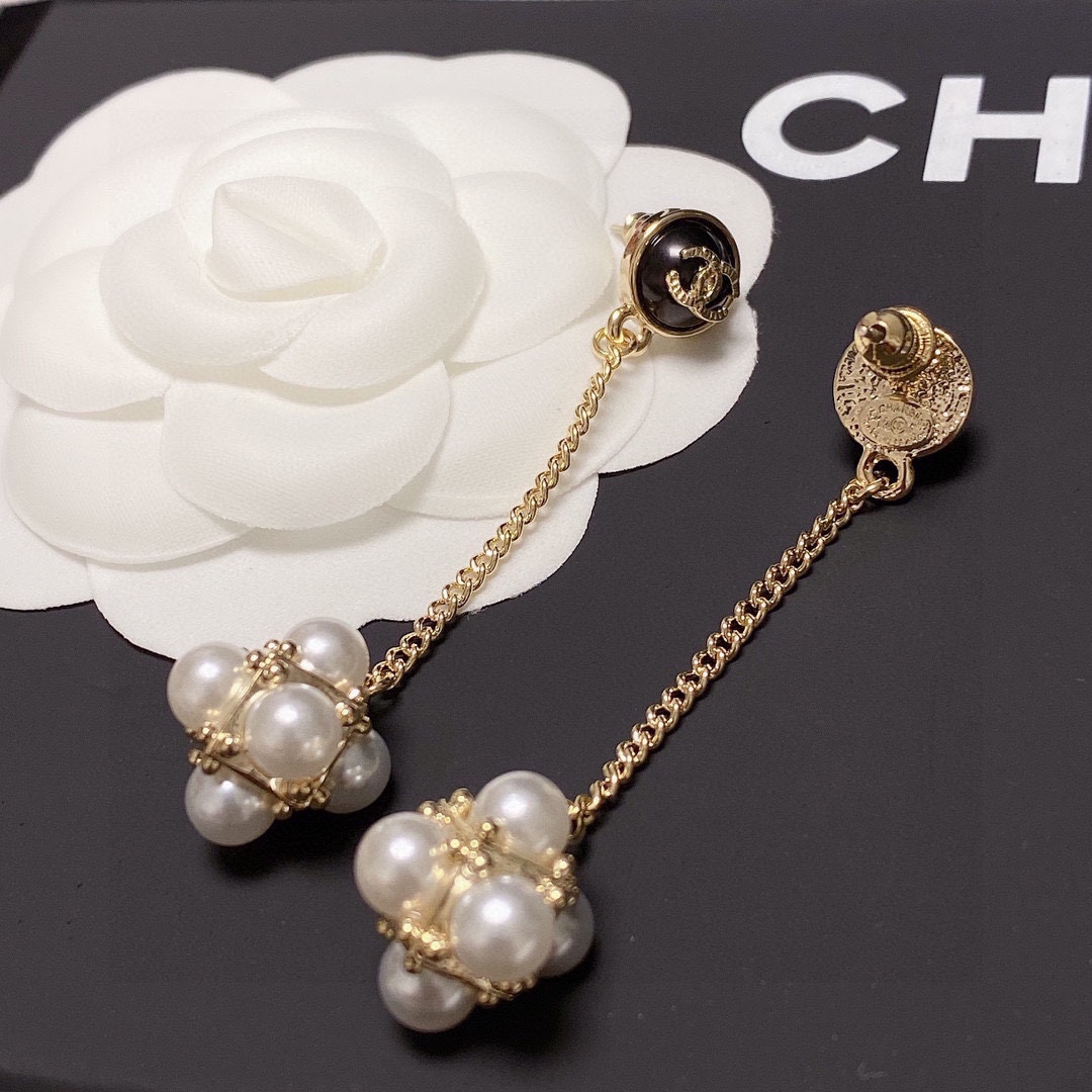 Pearl Earrings Gold For Women