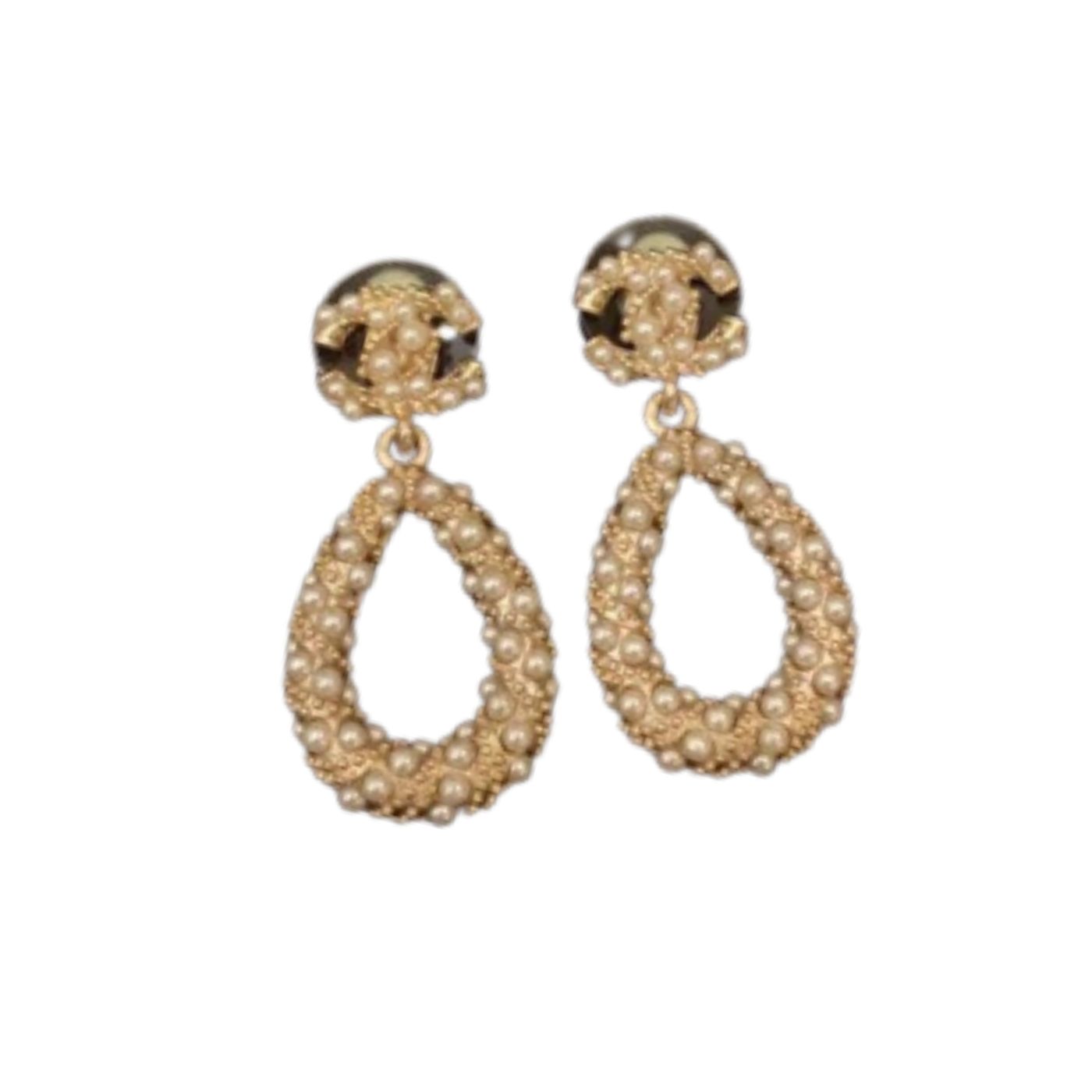 Pearl Earrings Gold For Women