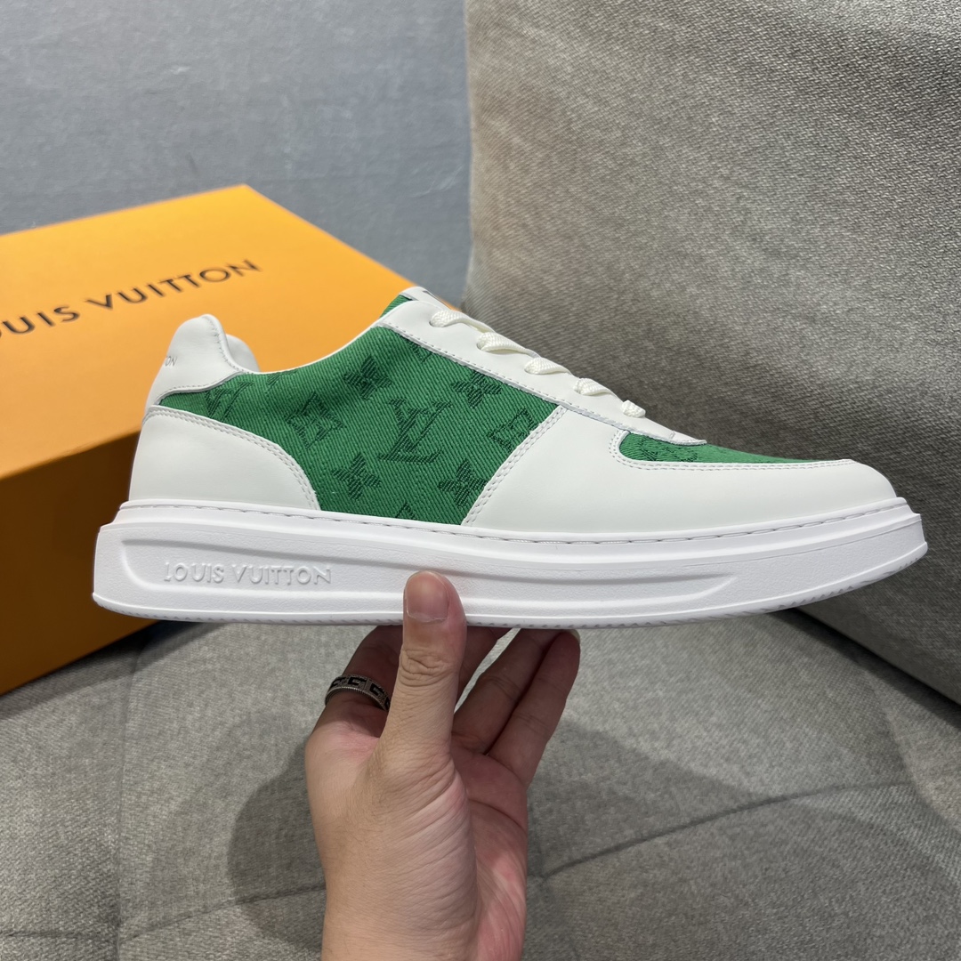 L0vis Vvtt0n Rivoli Sneaker Green For Men 1AARZP