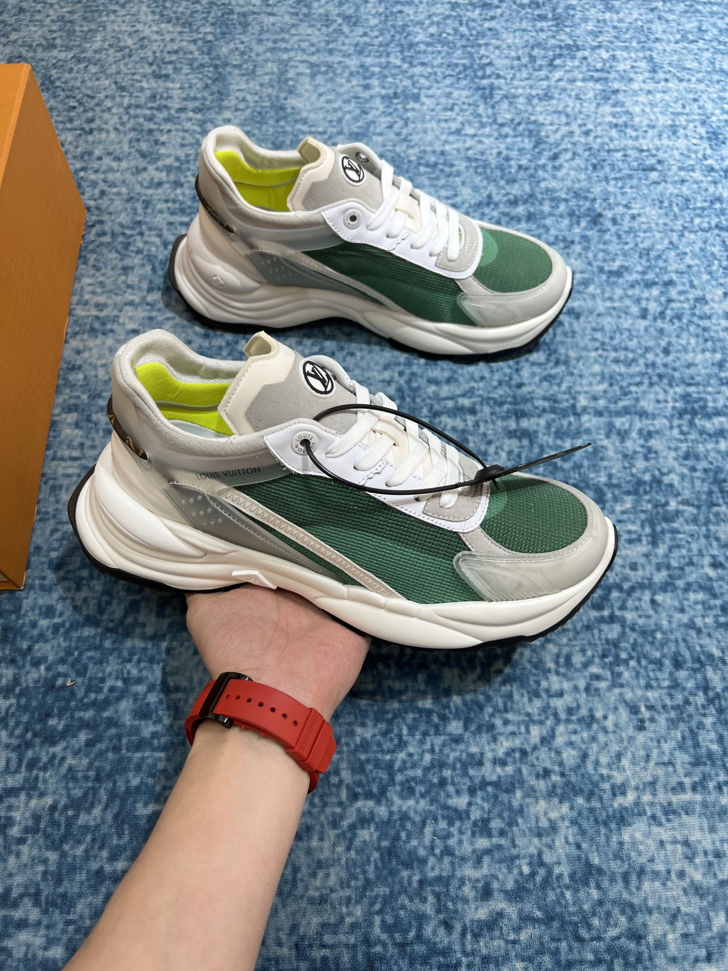 L0vis Vvtt0n Run 55 Sneaker Green For Men