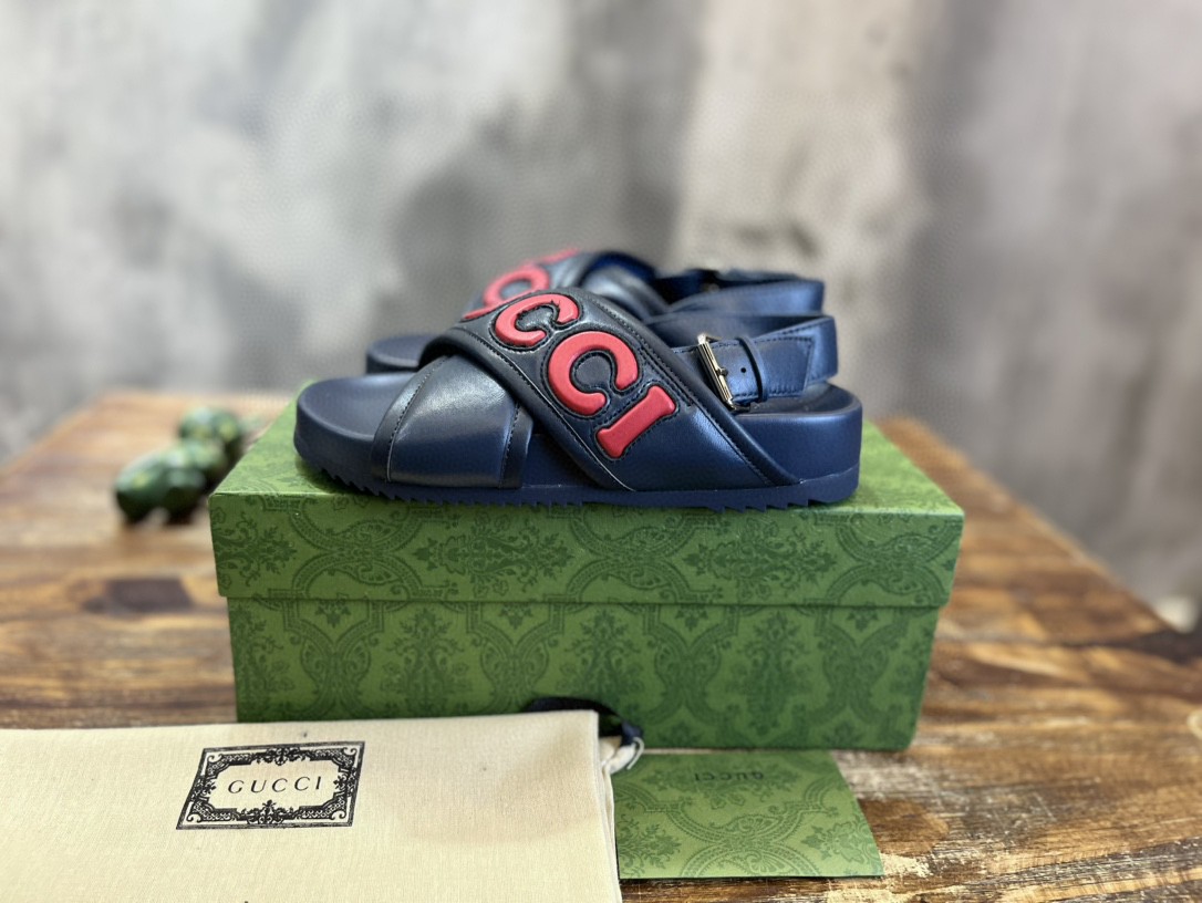 Gvc*1 Men’s Sandal Navy Blue For Men 742024 AABYS 4058