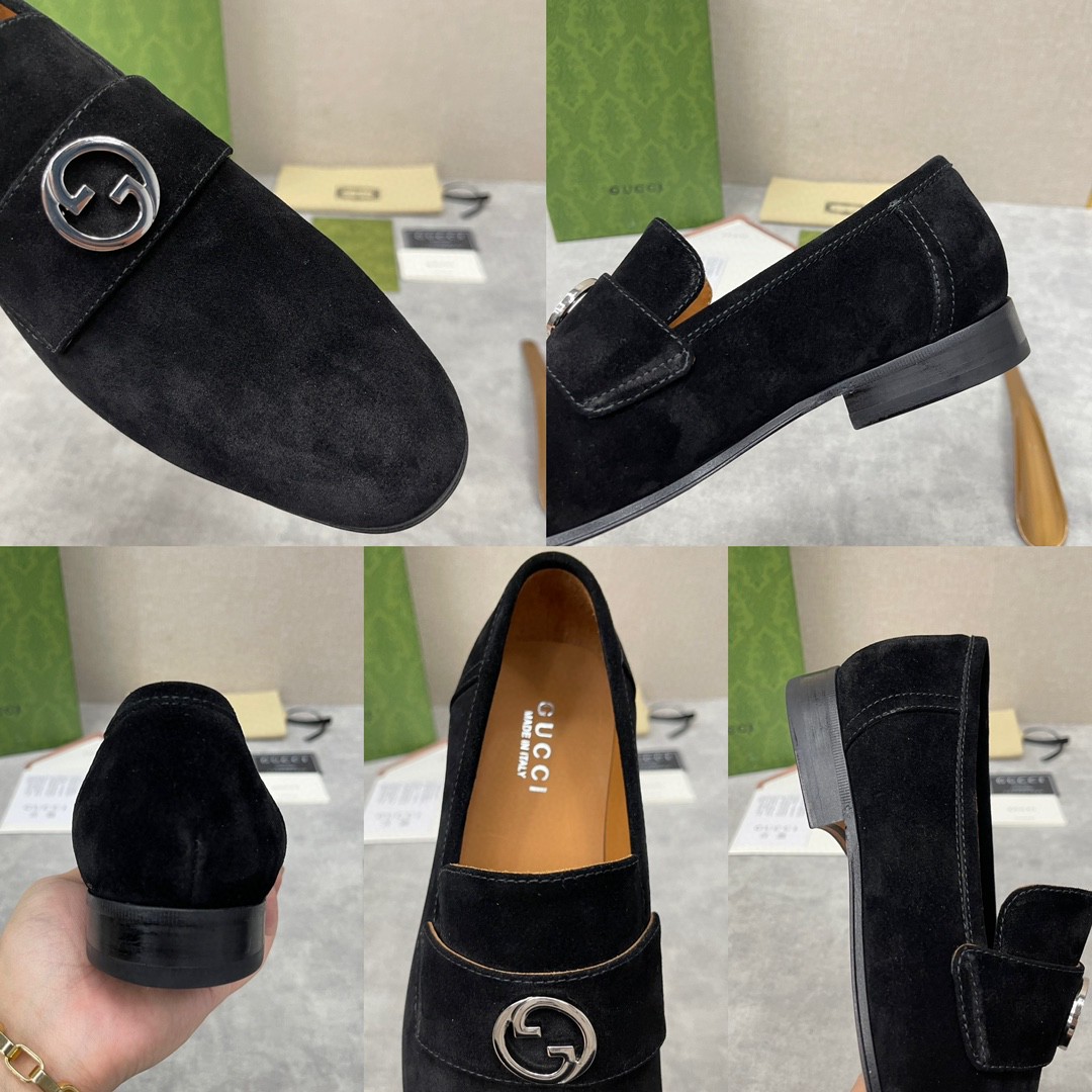 Gvc*1 Interlocking G Loafer Black For Men