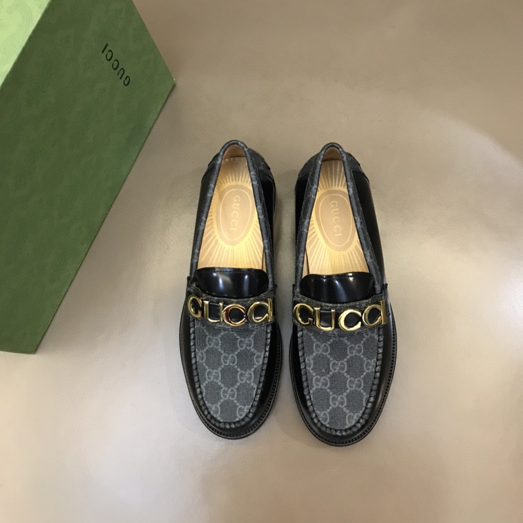 Gvc*1 Loafer With Logo Gvc*1 Black For Men