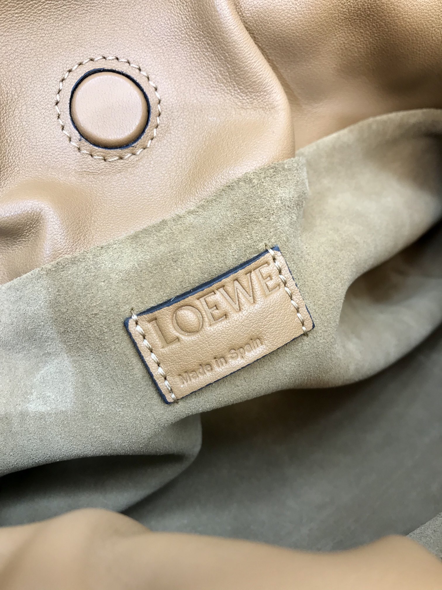 L0ew* Mini Flamenco Clutch Black/Brown/Dark Green/Green For Women 9.4in / 23.9cm A411FC2X37