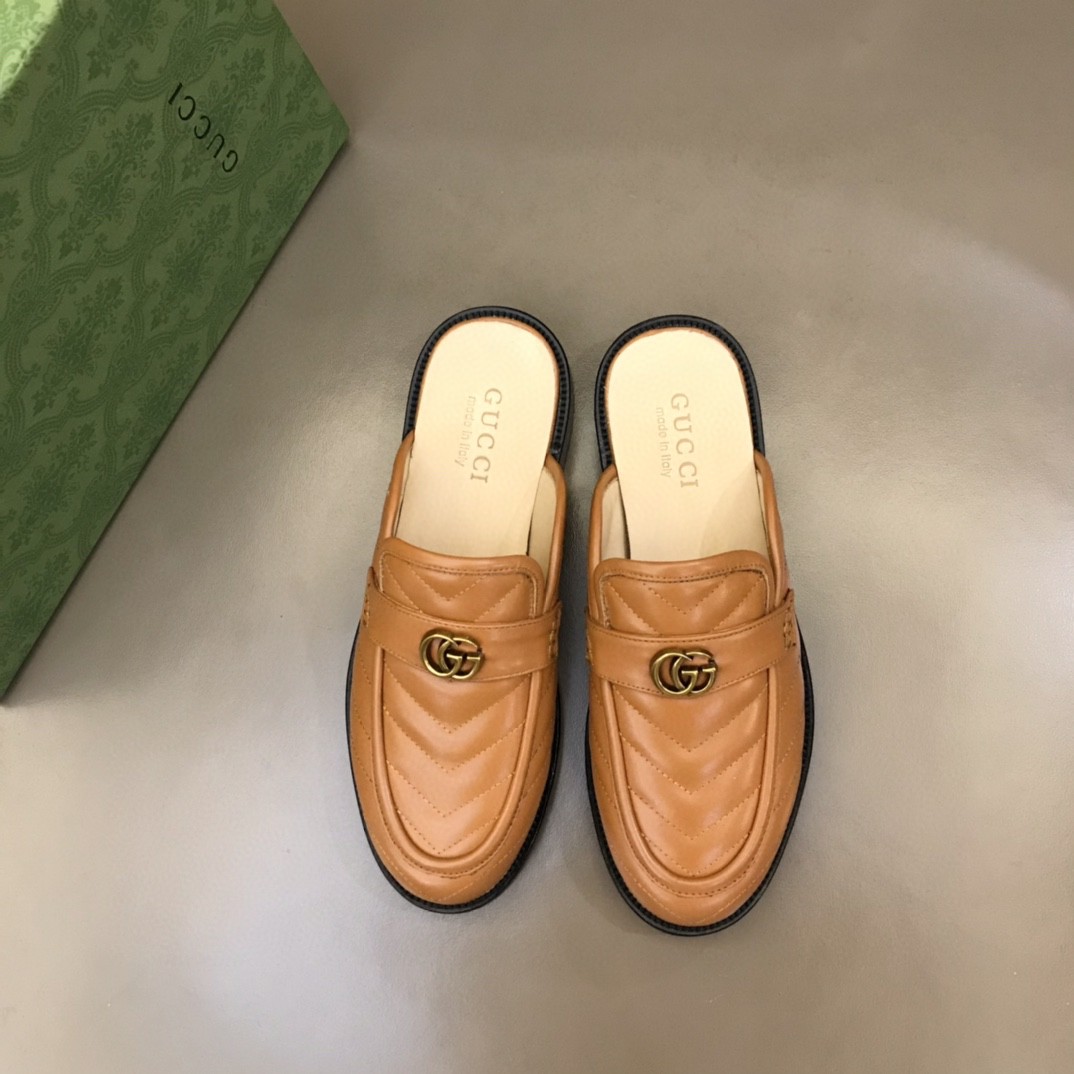 Gvc*1 Slipper With Interlocking G Green For Men