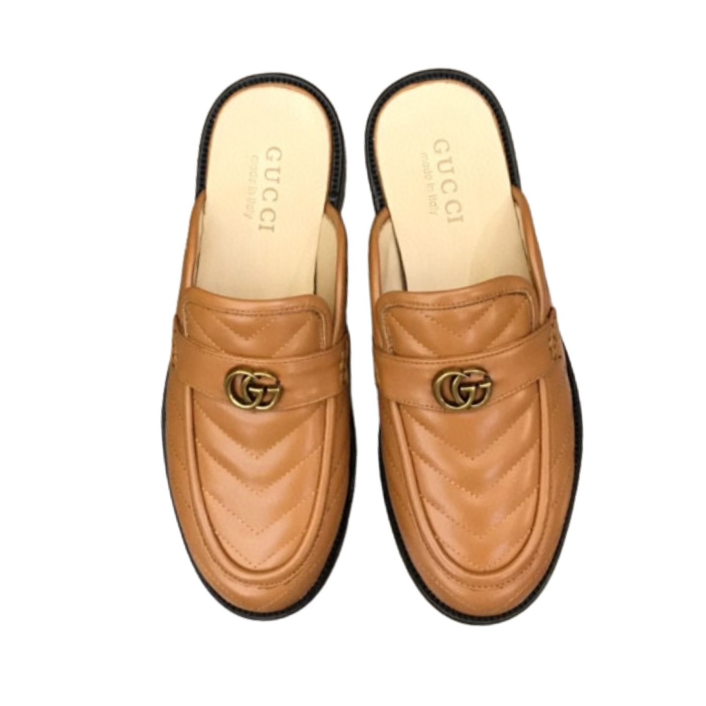 Gvc*1 Slipper With Interlocking G Green For Men