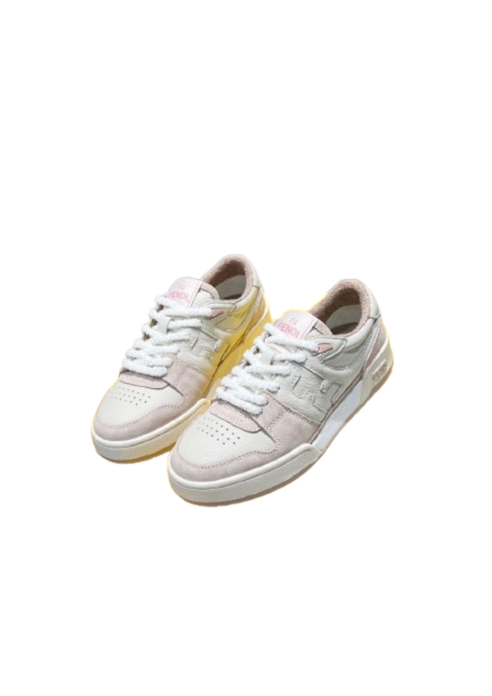F**di FD Match Low Tops Sneakers Light Pink For Women 8E8252AHH2F1FHT