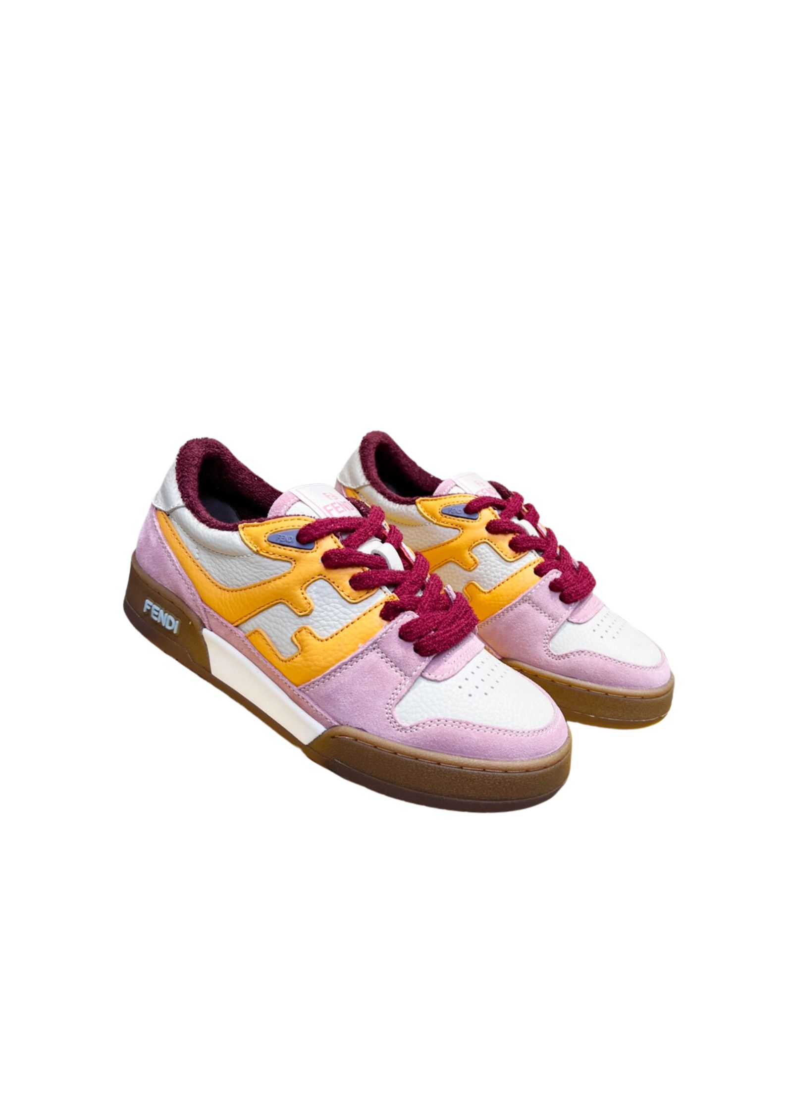 F**di FD Match Low Tops Sneakers Pink For Men