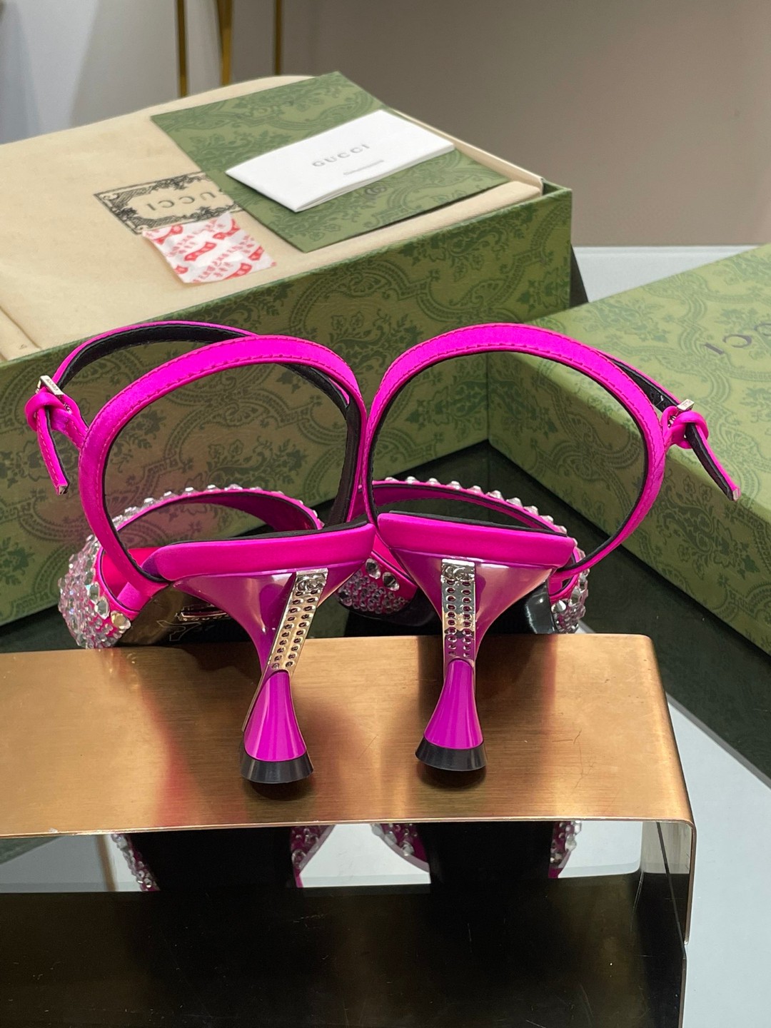 Gvc*1 Sandal With Crystals Pink For Women