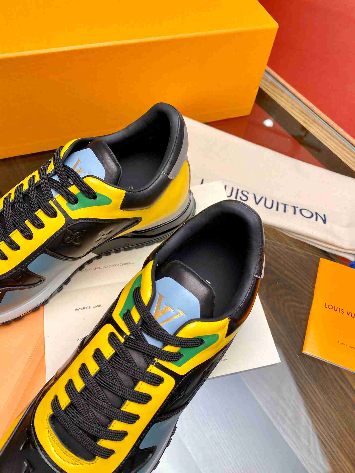 L0vis Vvtt0n Run Away Sneaker Yellow For Men