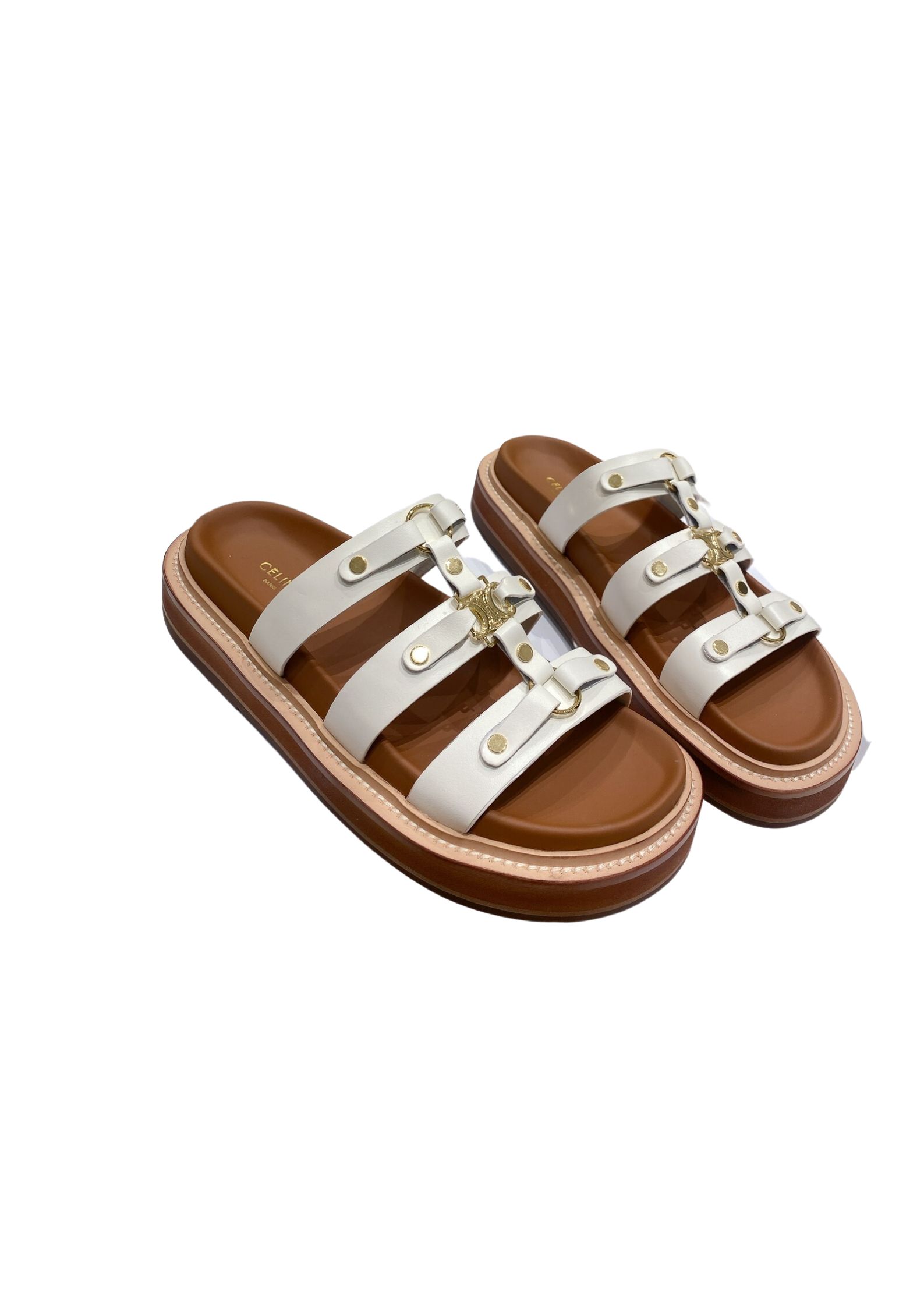 Ce1i*e Slides Tippi White For Women