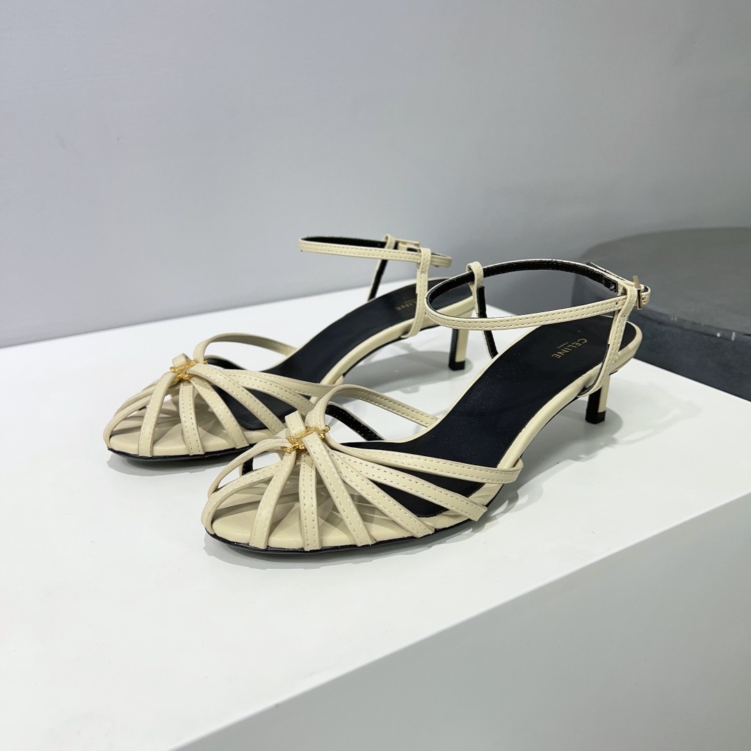 Ce1i*e Triomphe Sandal White For Women