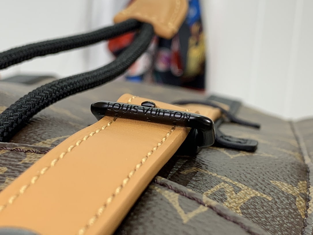 L0vis Vvtt0n Christopher MM Backpack Black/Blue/Brown For Men 44cm/ 17.3 in M21936