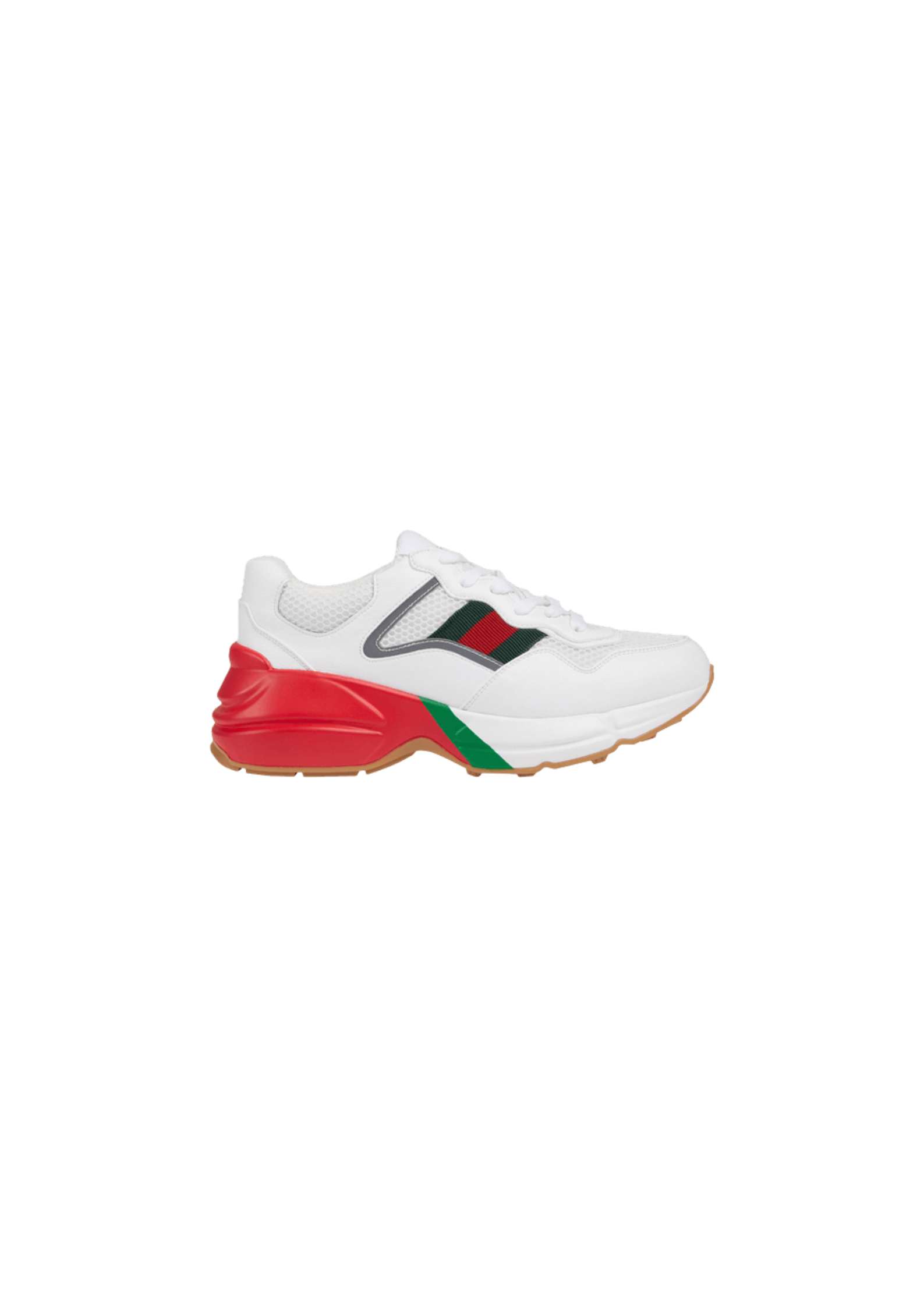 Gvc*1 GG Rhyton Sneaker White And Red For Men