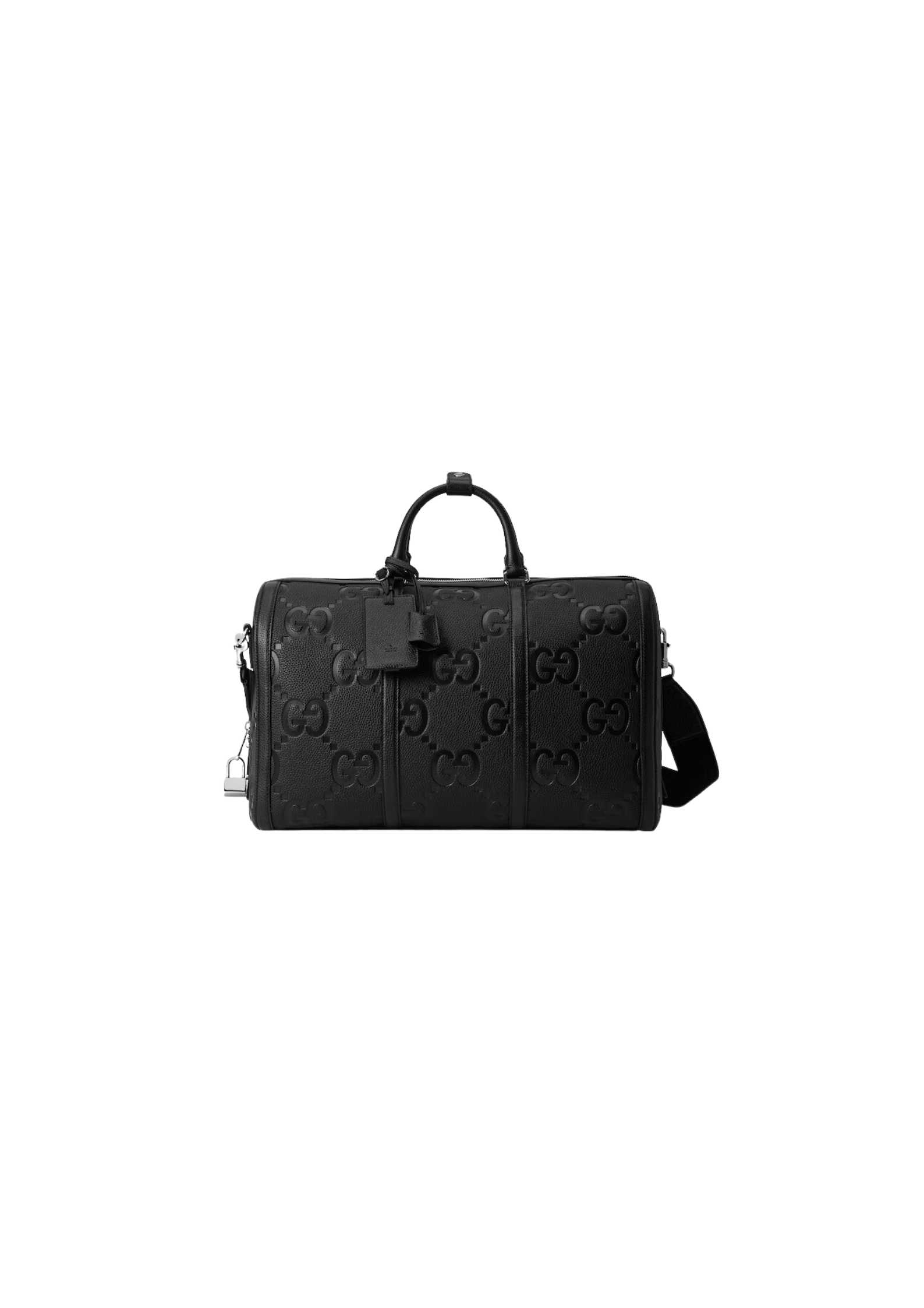 Gvc*1 Jumbo Gg Small Duffle Bag Black 17.7 in/45cm 725282 AABY7 1000