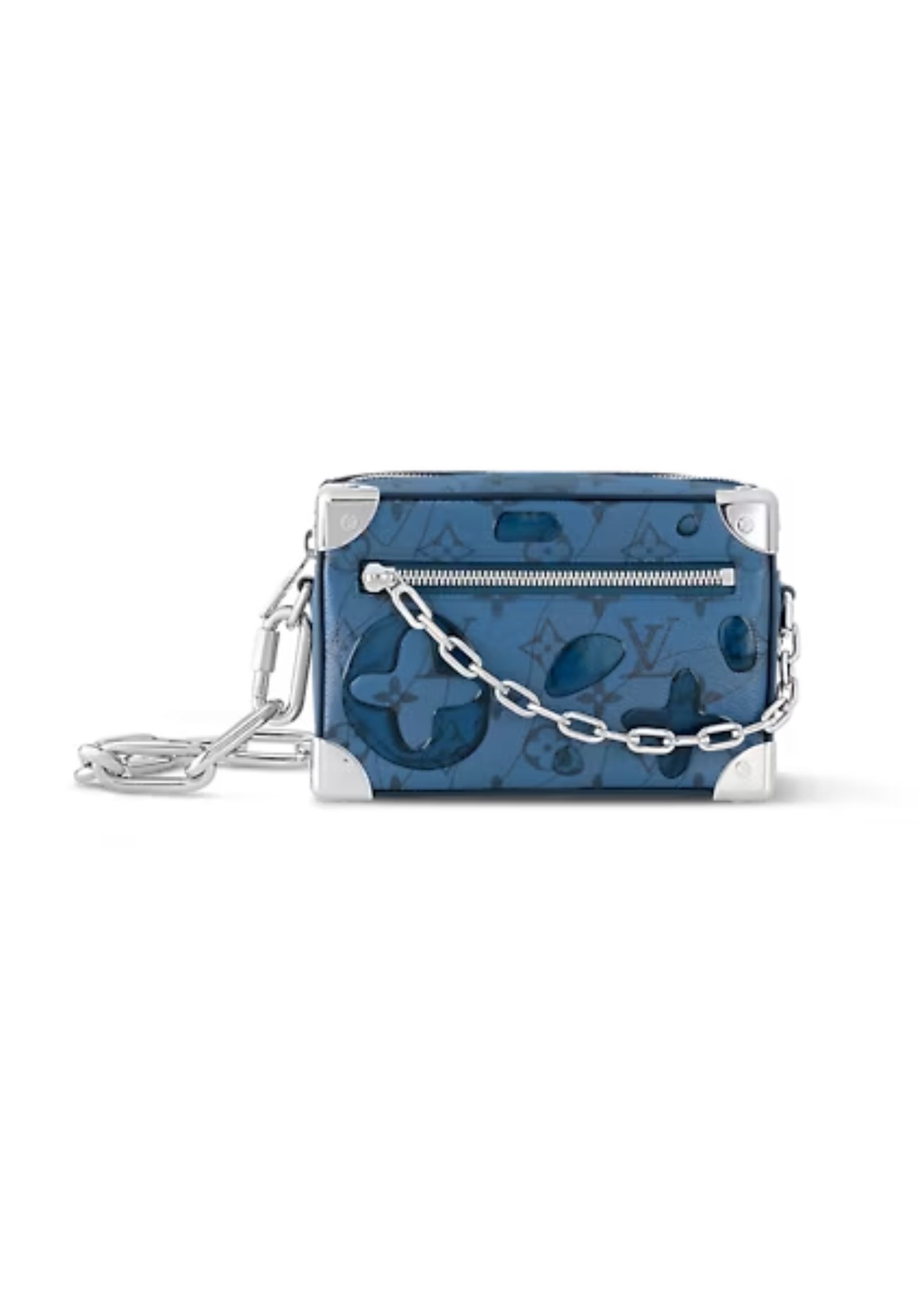 L0vis Vvtt0n Mini Soft Trunk Blue For Men 18.5 cm/ 7.3 in M22588