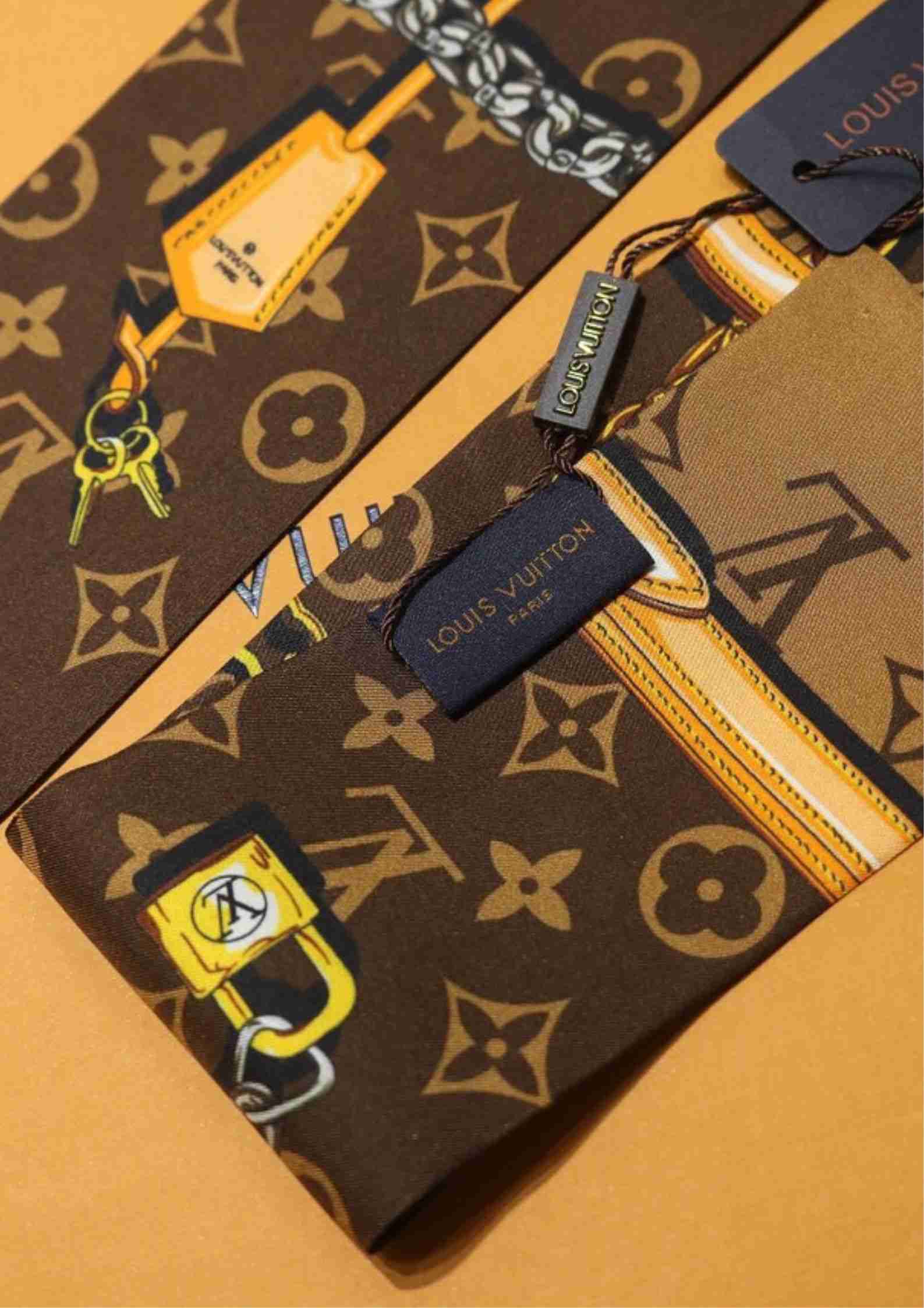 L0vis Vvtt0n Monogram Confidential Bandeau Brown For Women M78655