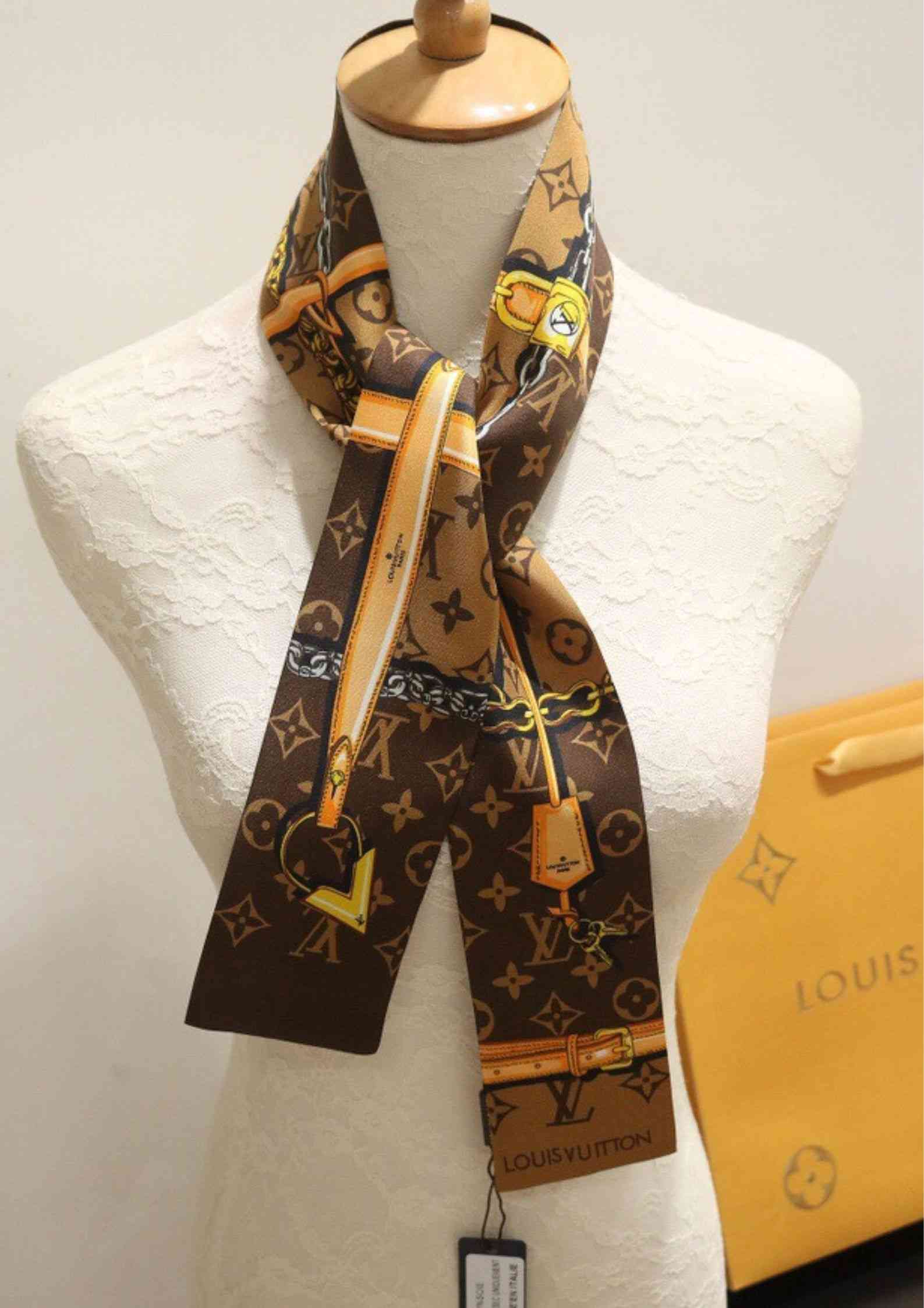 L0vis Vvtt0n Monogram Confidential Bandeau Brown For Women M78655