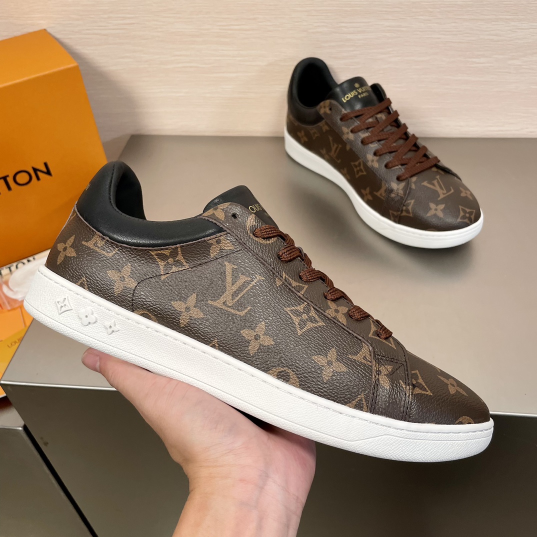 L0vis Vvtt0n Luxembourg Sneaker Brown For Women