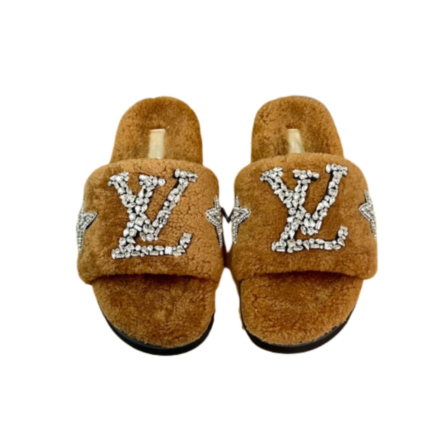 L0vis Vvtt0n Paseo Flat Comfort Mule Brown For Women